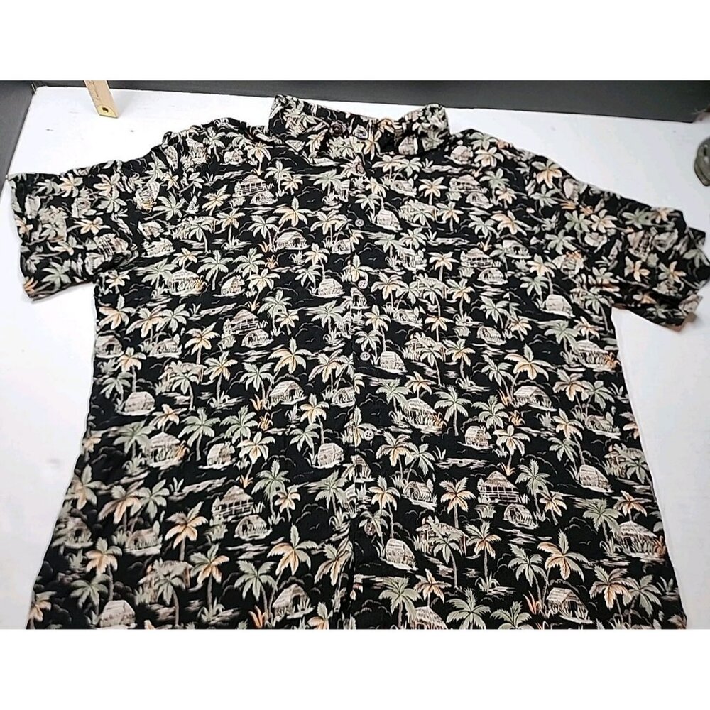 Mens Campia hawaiian shirt, XL, 100% Rayon, Button Up,